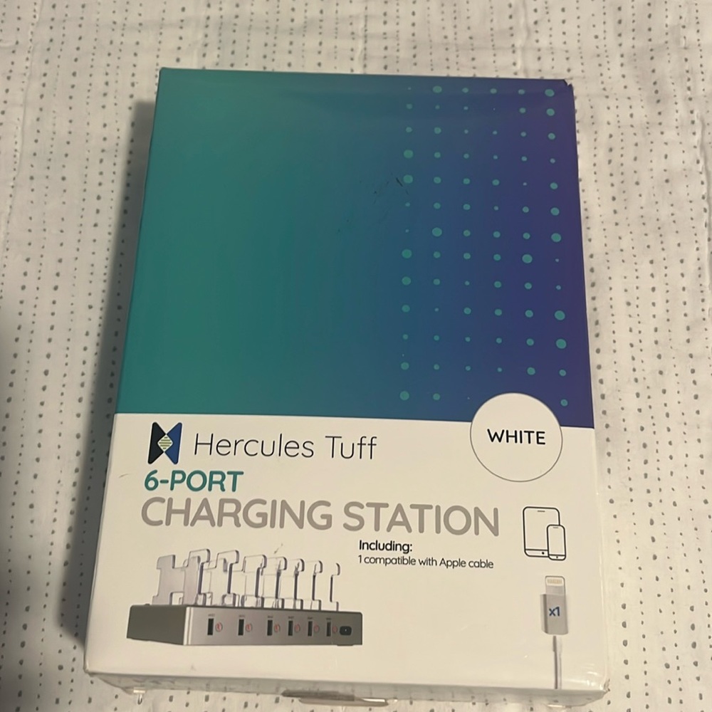 6 Port Charging Station by Hercules Tuff